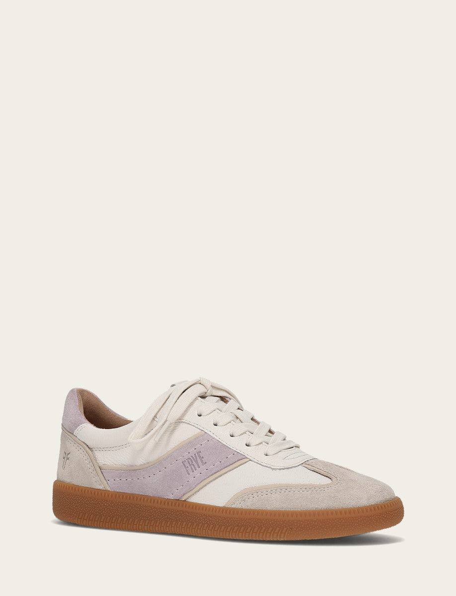 Ivory Lavender Sneakers Frye Milly Low Lace