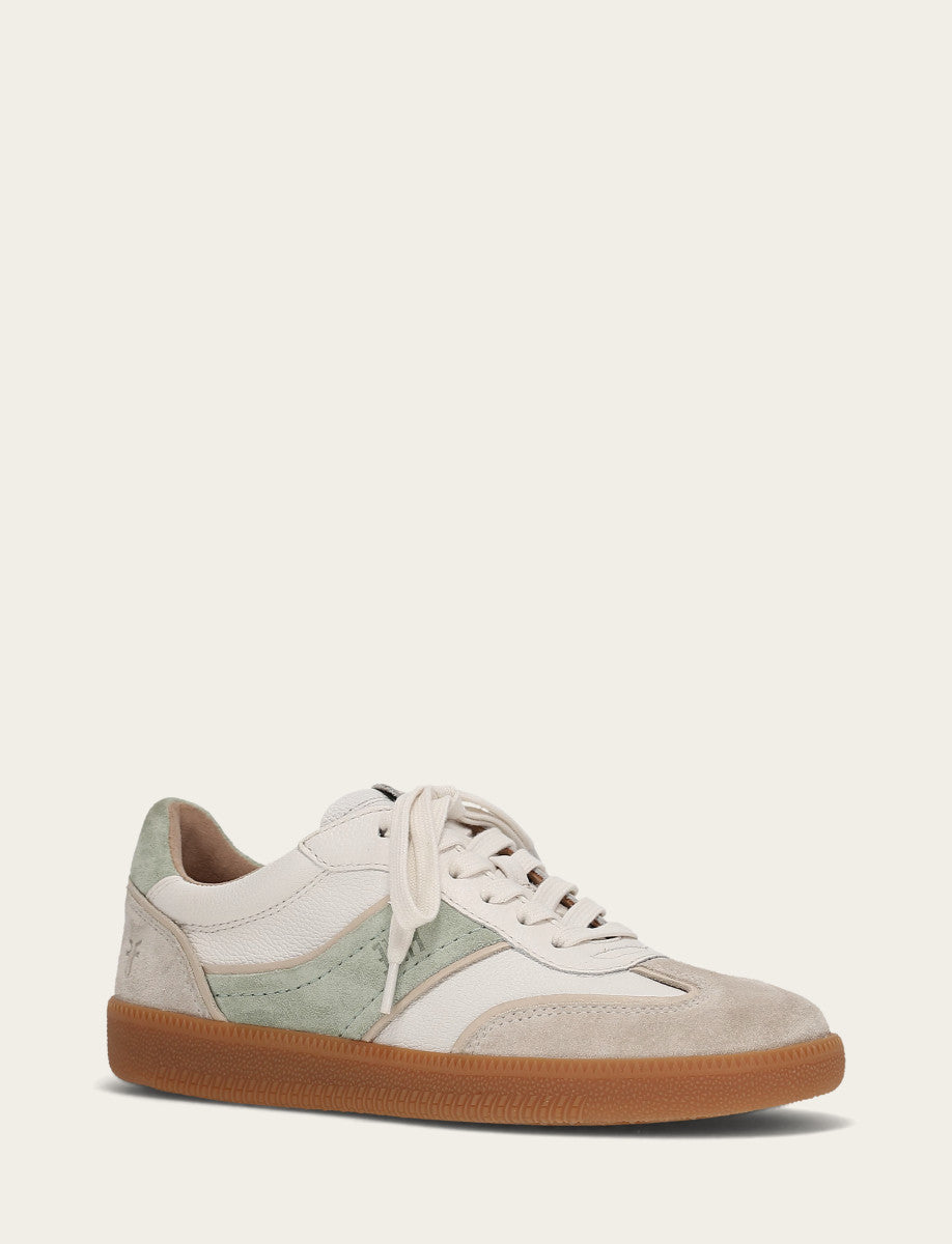 Ivory Jade Sneakers Frye Milly Low Lace