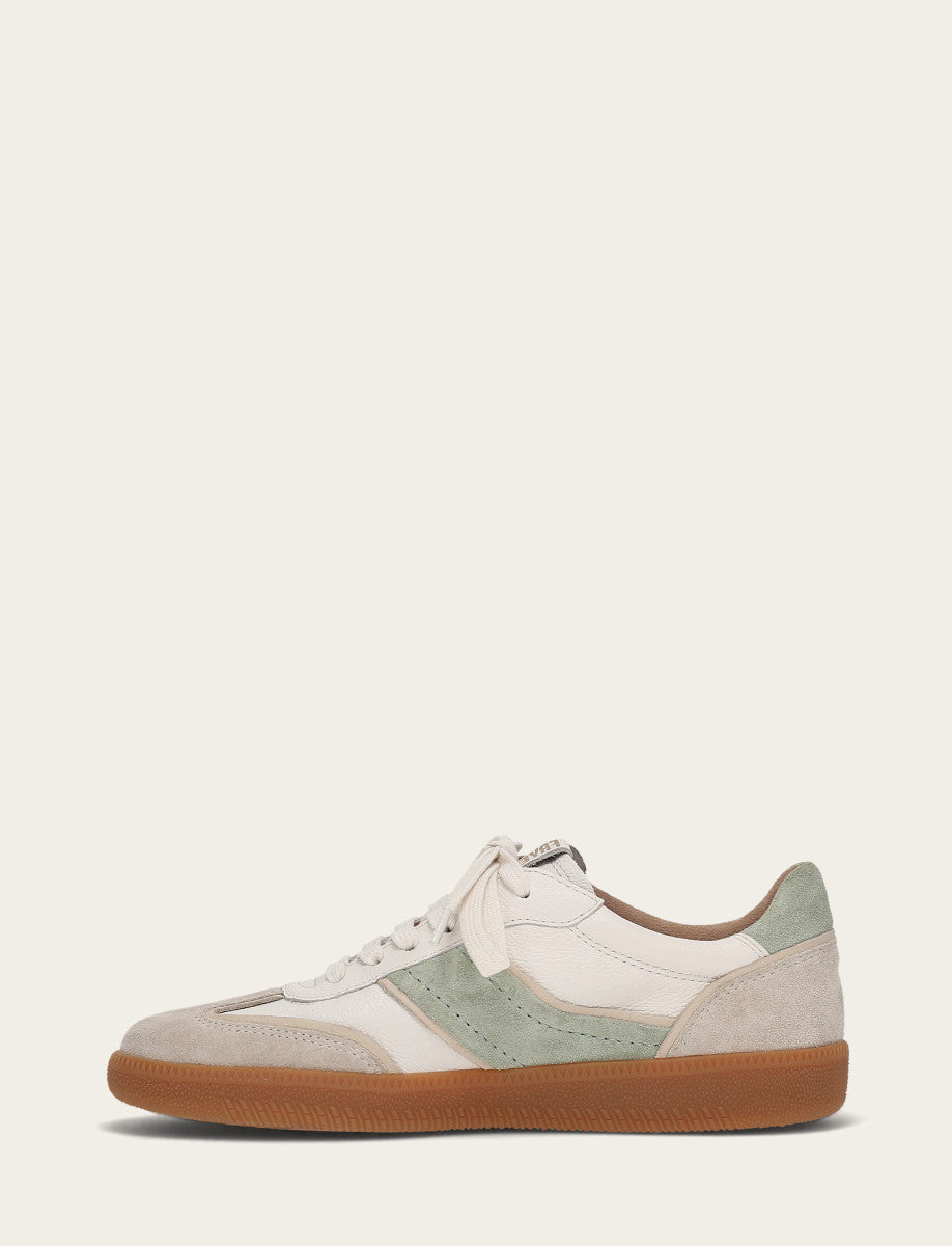 Ivory Jade Sneakers Frye Milly Low Lace