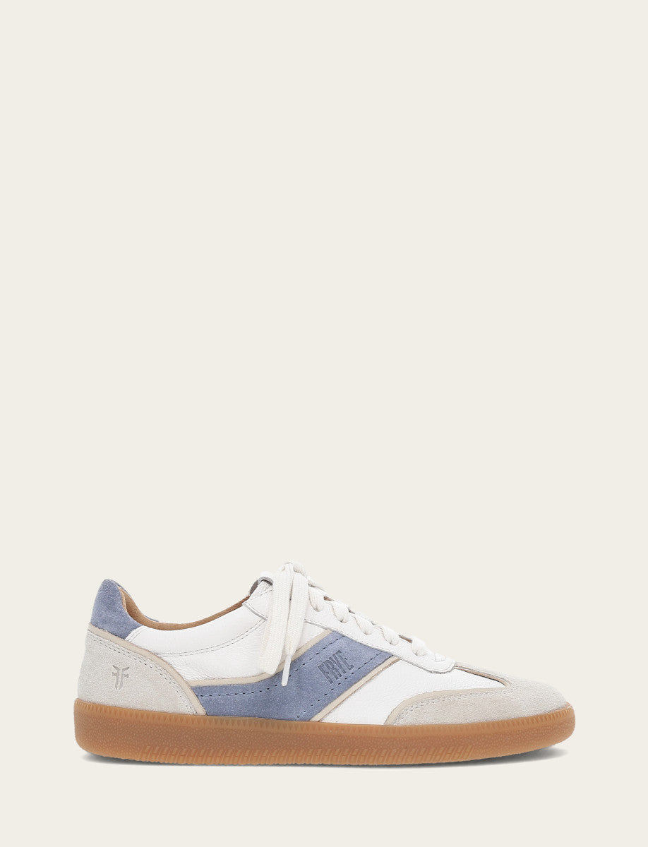 Ivory Azul Sneakers Frye Women's Ivory Azul Milly Low Lace Sneakers