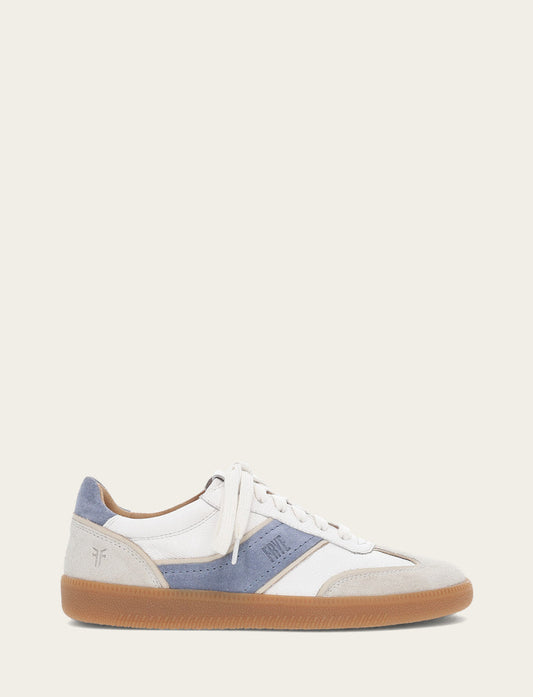 Ivory Azul Sneakers Frye Women's Ivory Azul Milly Low Lace Sneakers