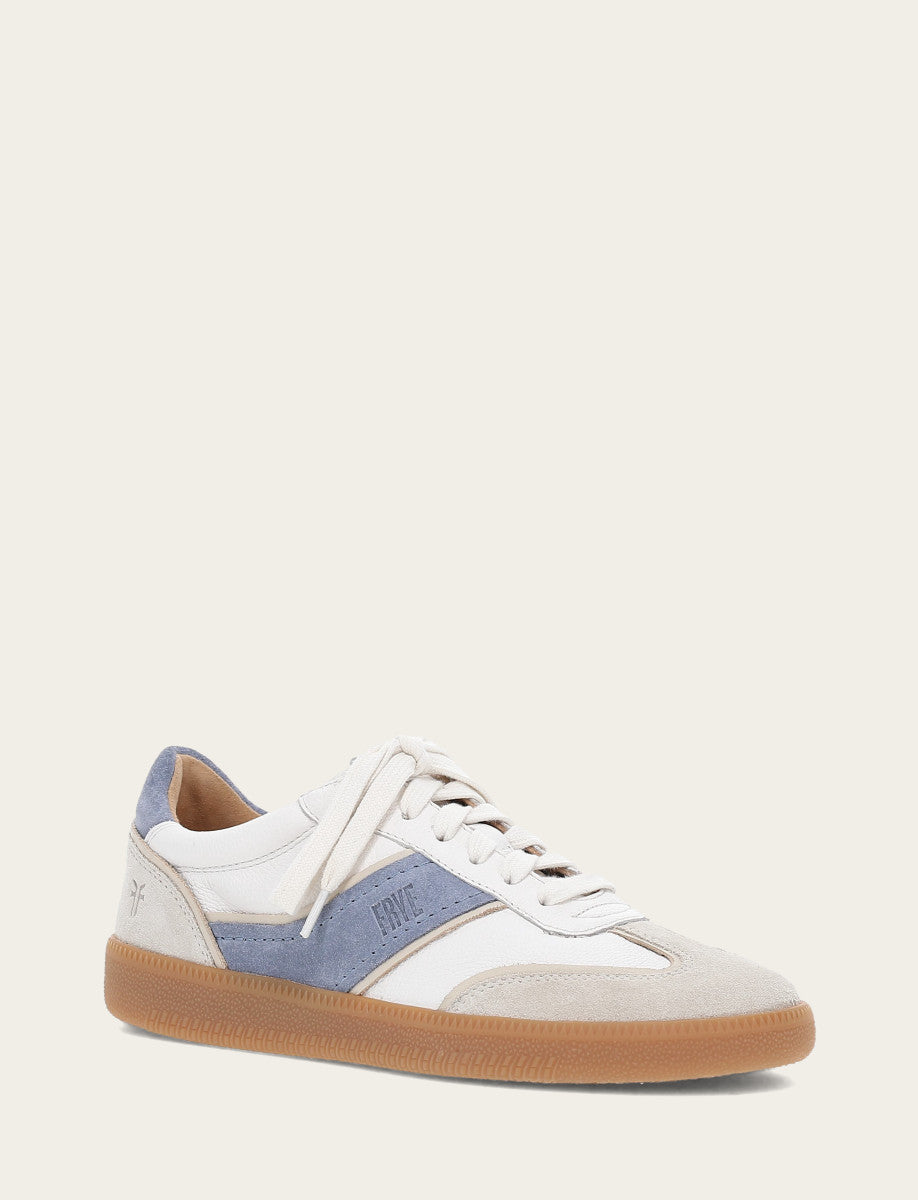 Ivory Azul Sneakers Frye Women's Ivory Azul Milly Low Lace Sneakers