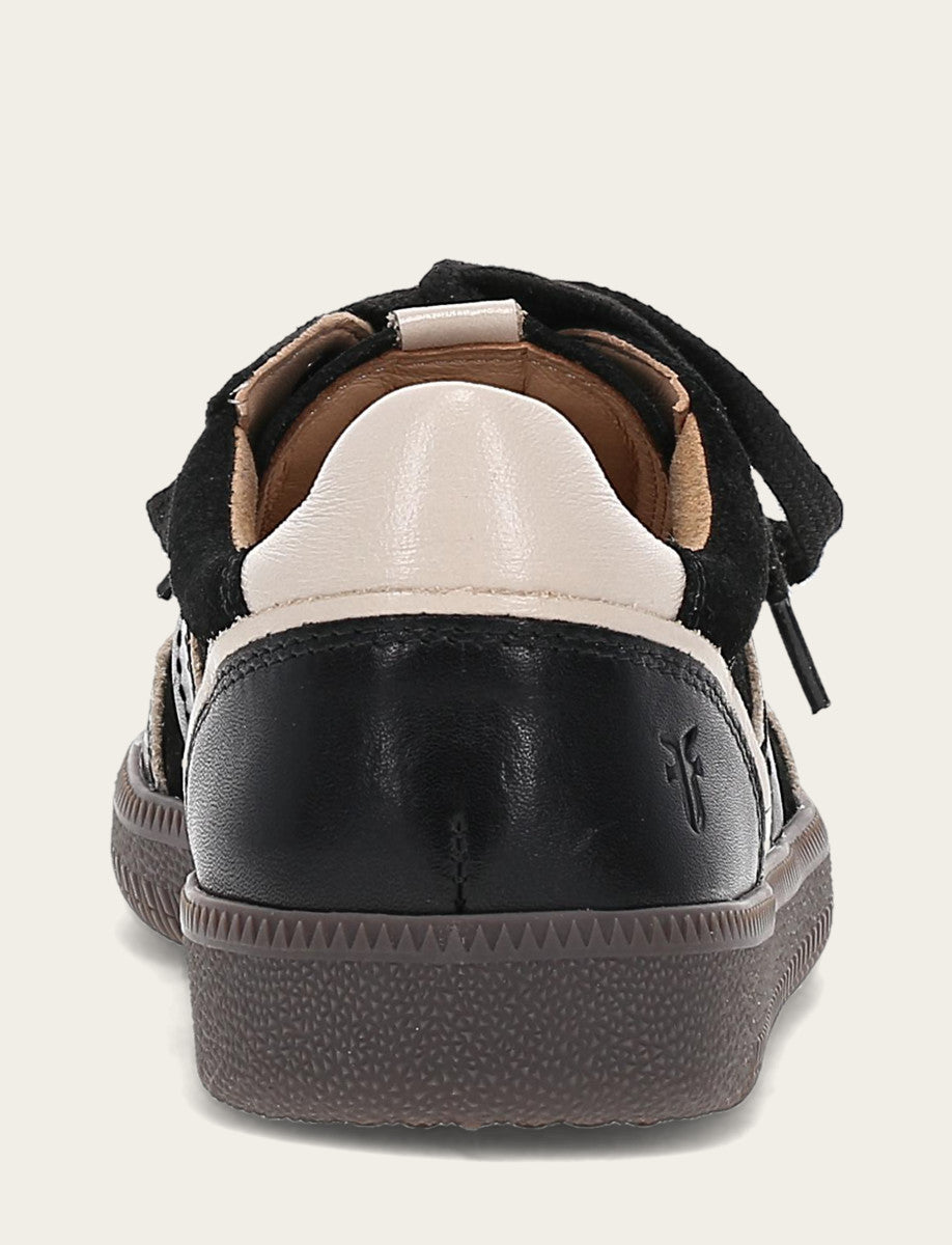 Black Sneakers Frye Women's Black Milly Low Lace Sneakers