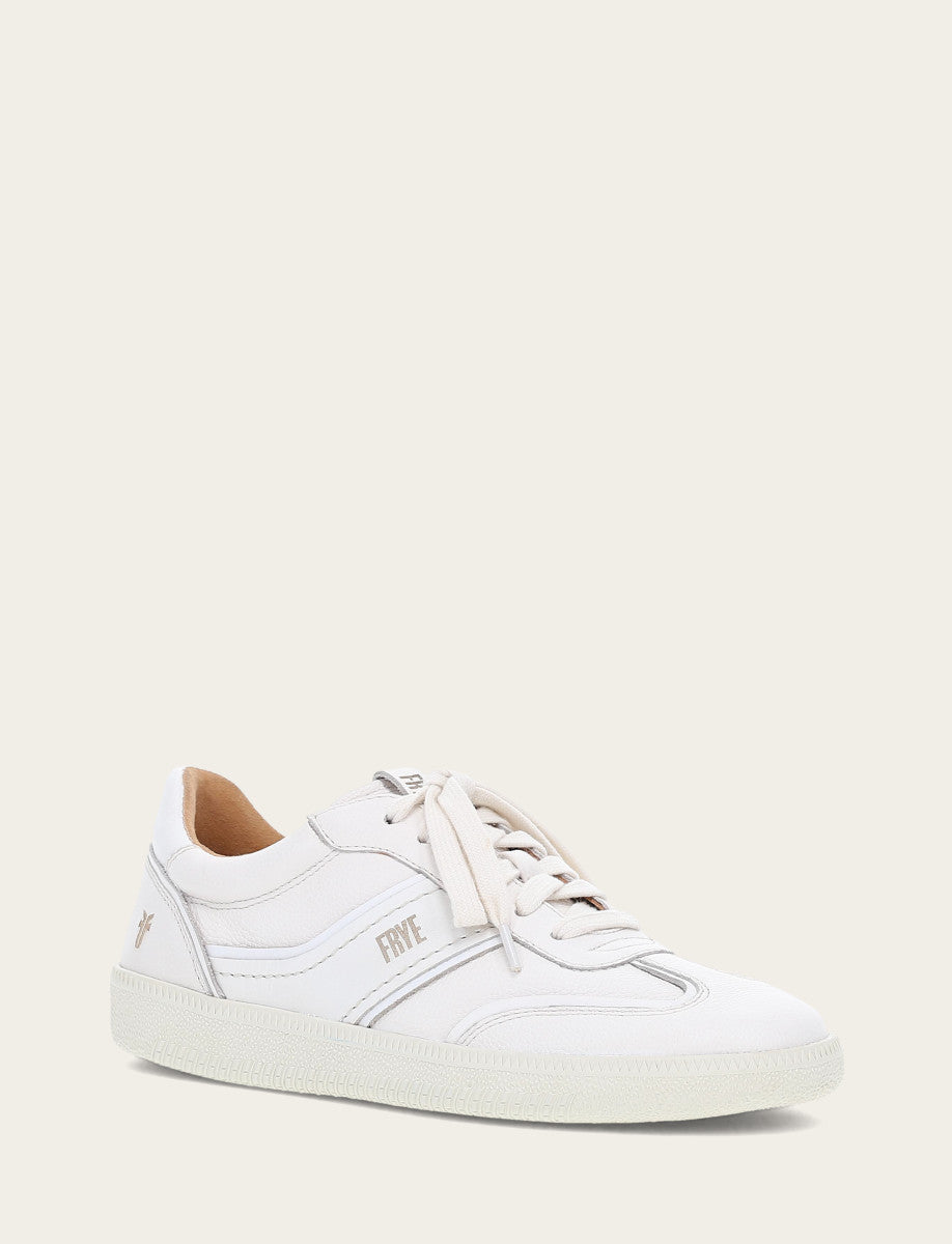 White Sneakers Frye Women's White Milly Low Lace Sneakers