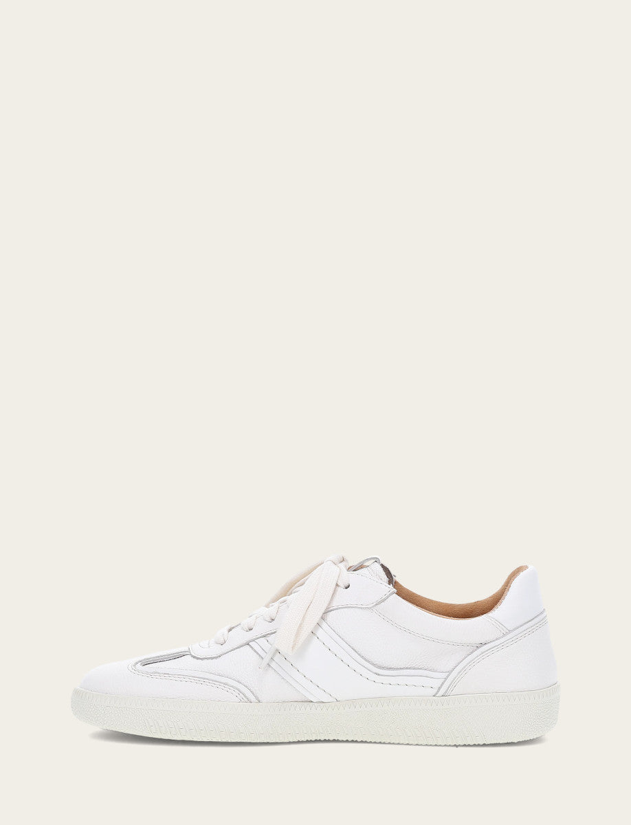 White Sneakers Frye Women's White Milly Low Lace Sneakers