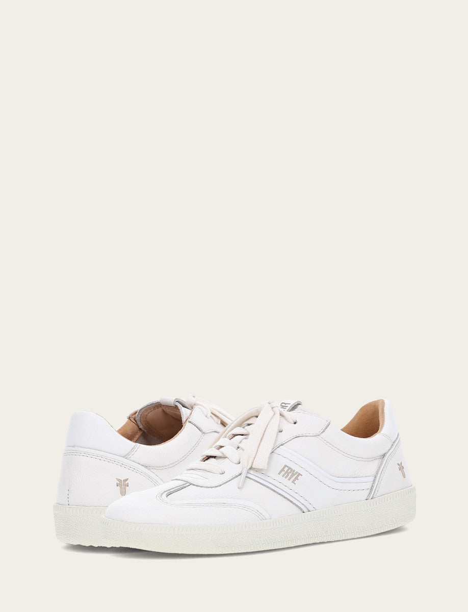 White Sneakers Frye Women's White Milly Low Lace Sneakers
