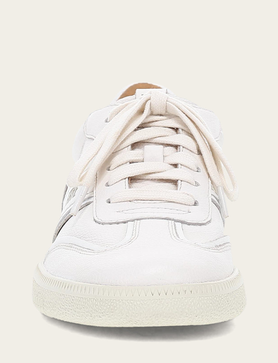 White Sneakers Frye Women's White Milly Low Lace Sneakers