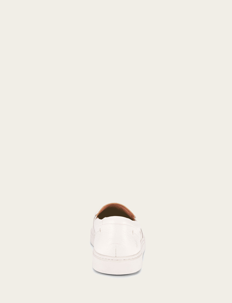 White Sneakers Frye Women's White Ivy Slip On Sneakers