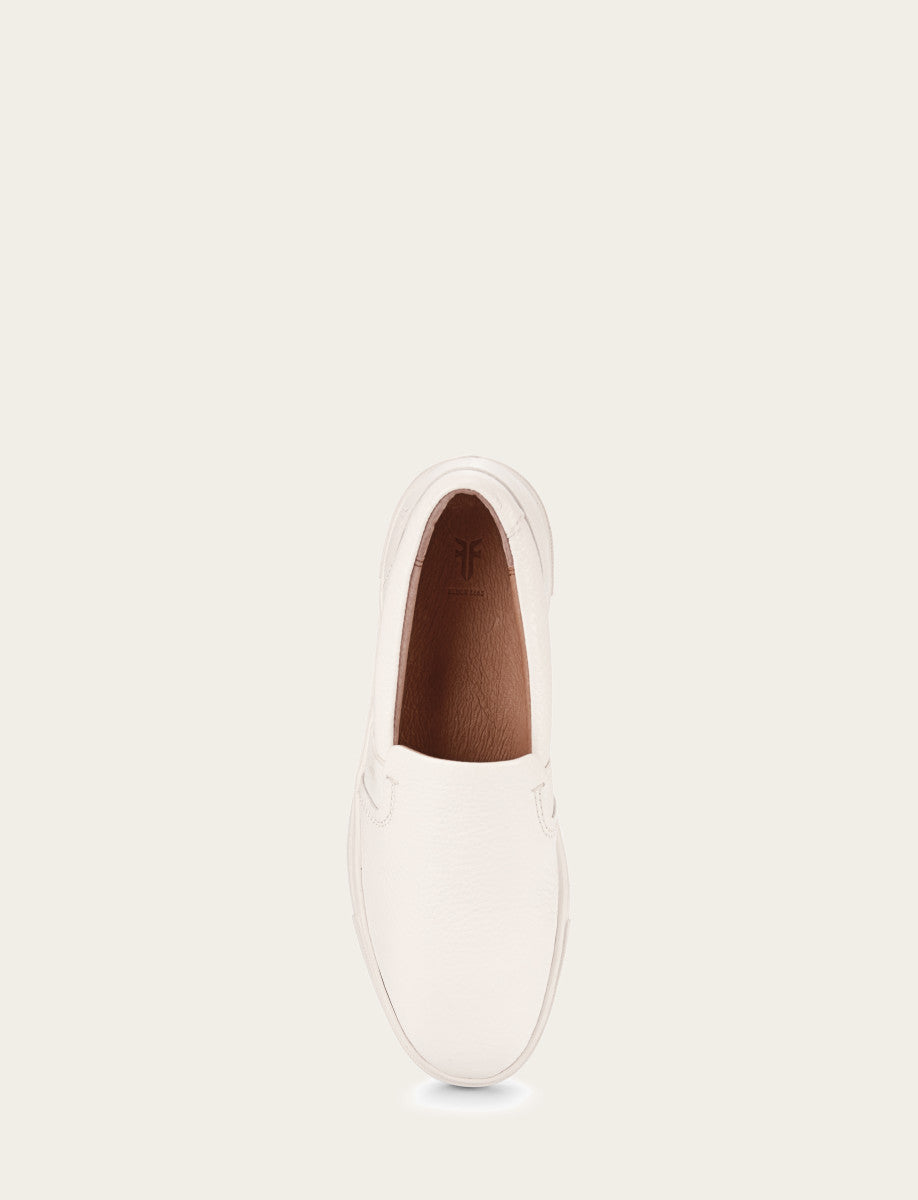 White Sneakers Frye Women's White Ivy Slip On Sneakers