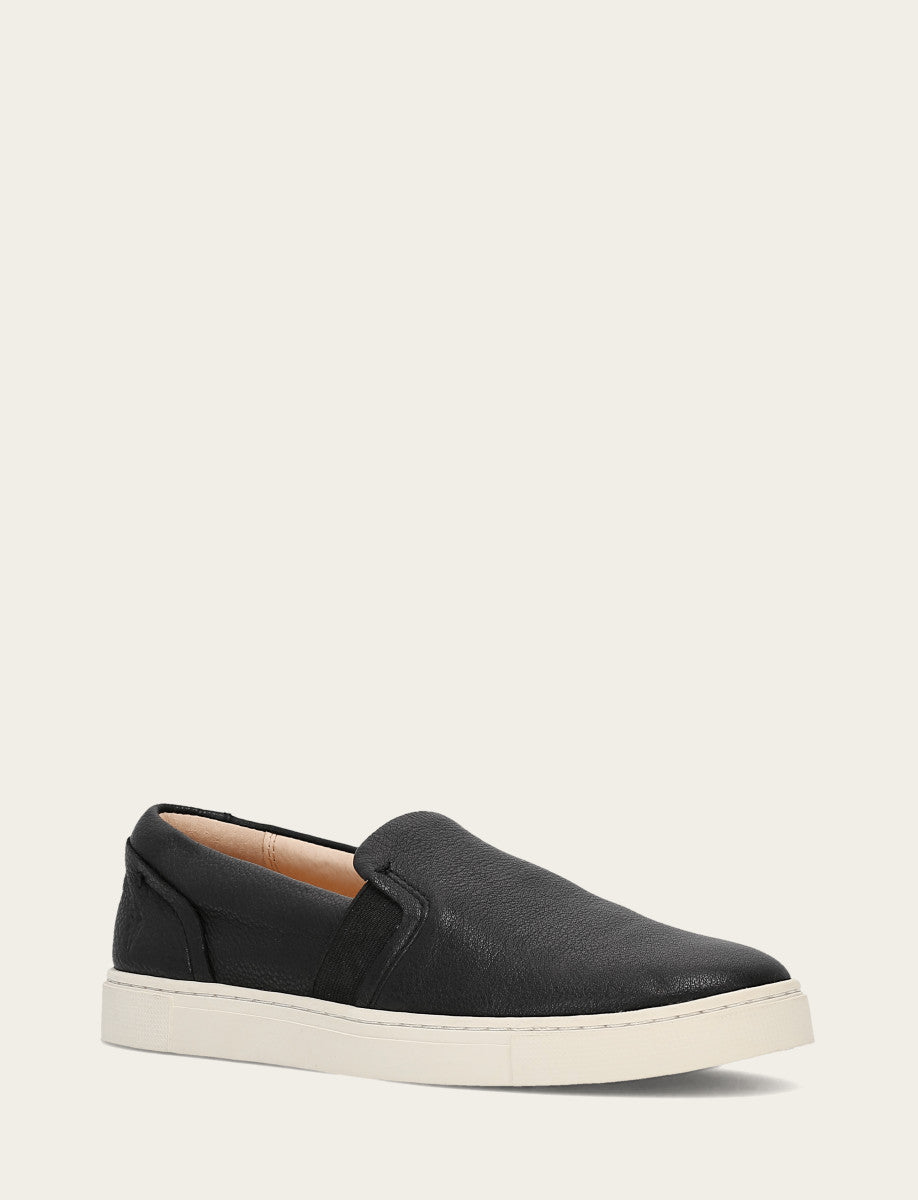 Black Sneakers Frye Women's Black Ivy Slip On Sneakers