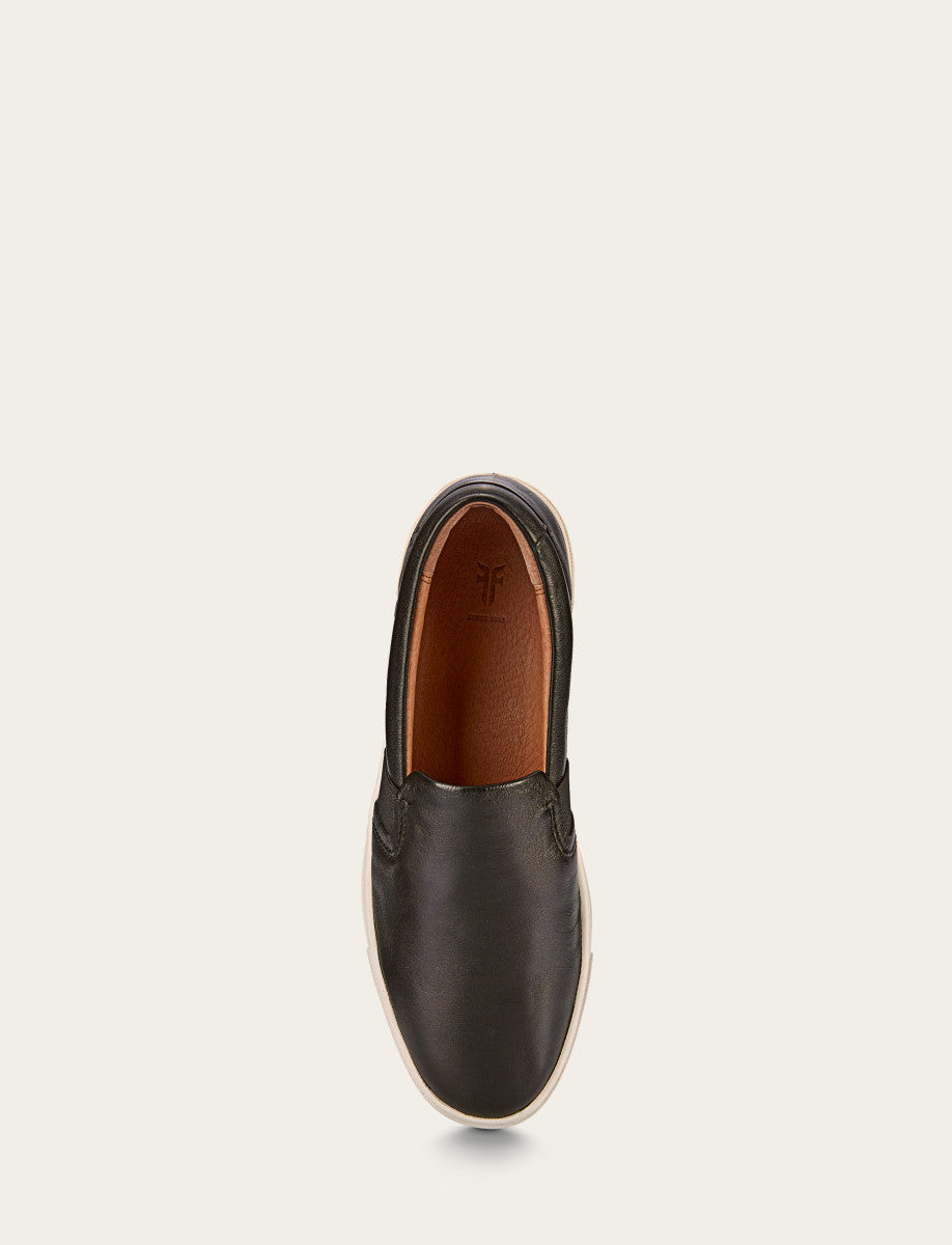 Black Sneakers Frye Women's Black Ivy Slip On Sneakers