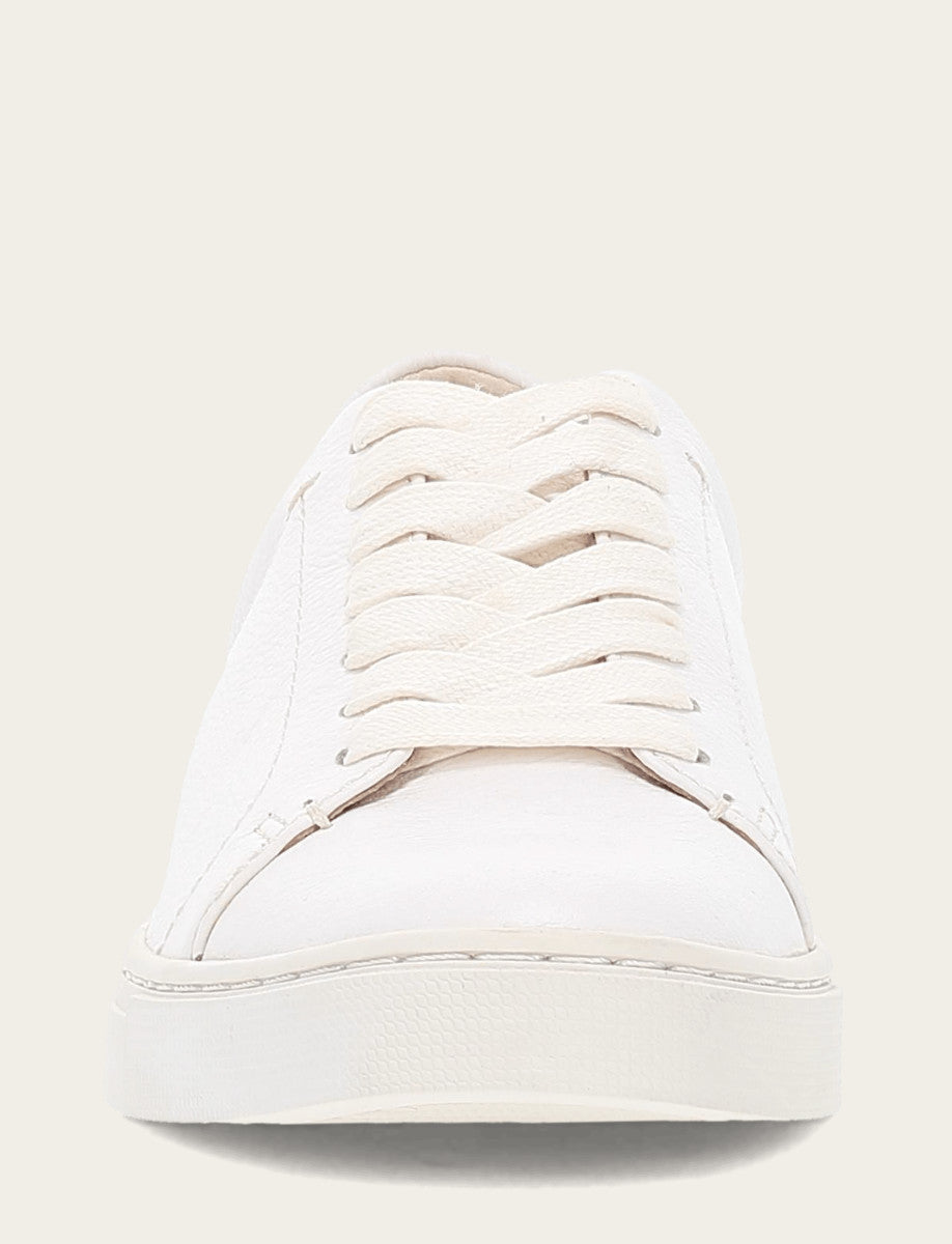 White Sneakers Frye Women's White Ivy Low Lace Sneakers
