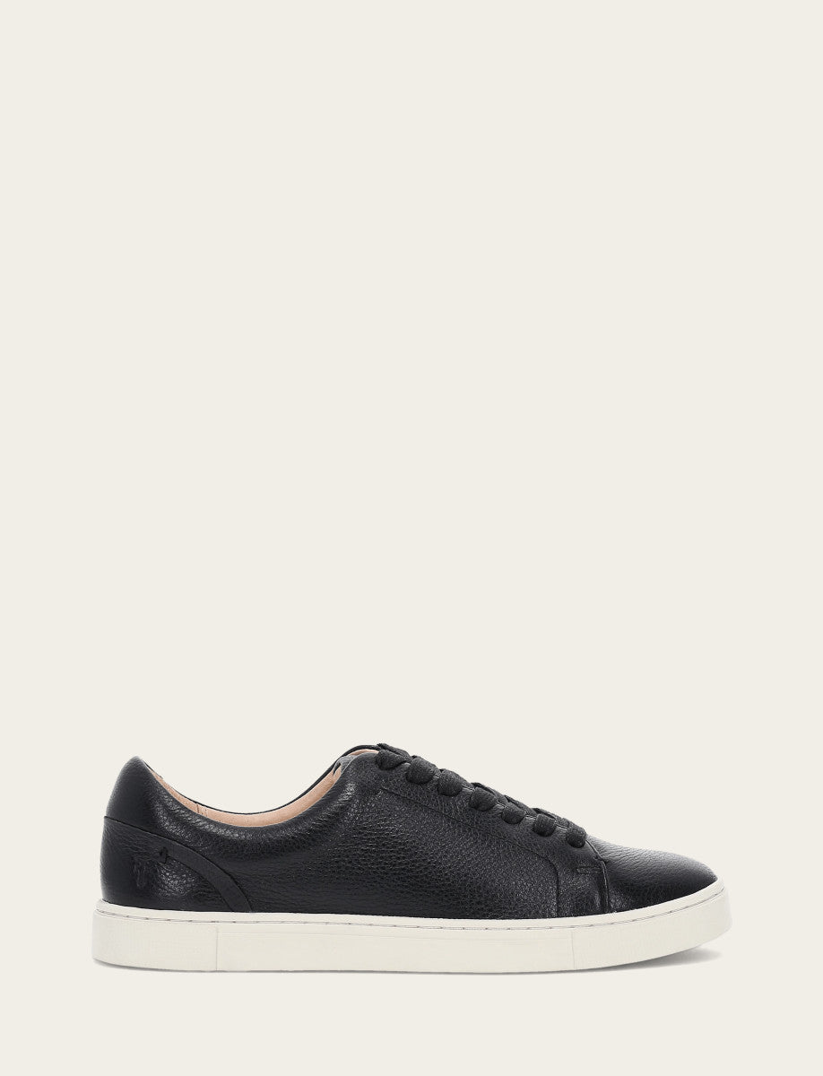 Black Sneakers Frye Women's Black Ivy Low Lace Sneakers