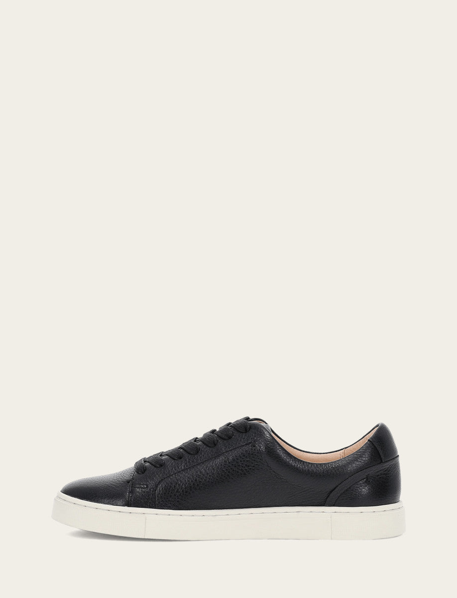 Black Sneakers Frye Women's Black Ivy Low Lace Sneakers