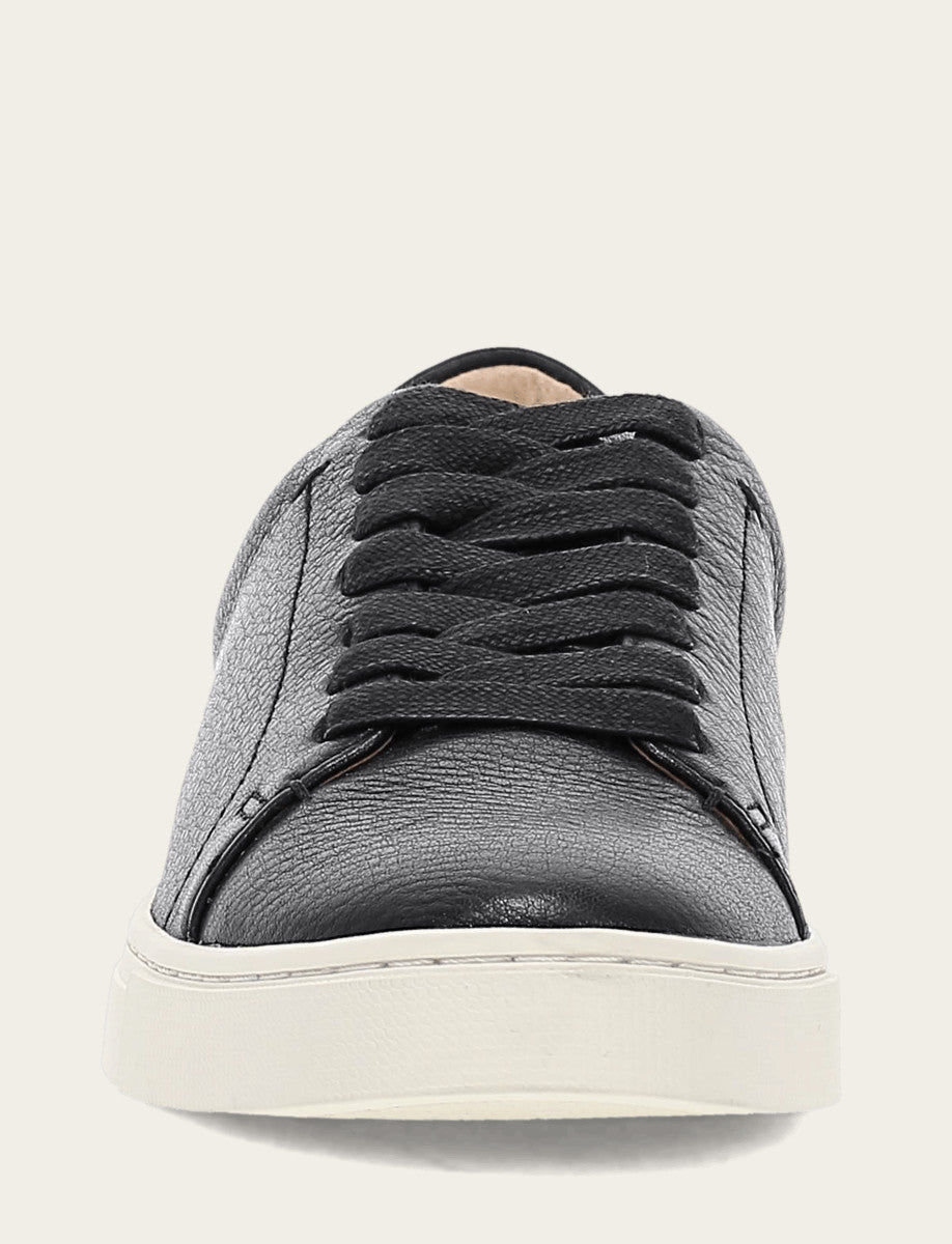 Black Sneakers Frye Women's Black Ivy Low Lace Sneakers