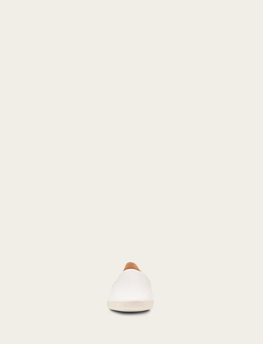 White Sneakers Frye Women's White Melanie Slip On Sneakers