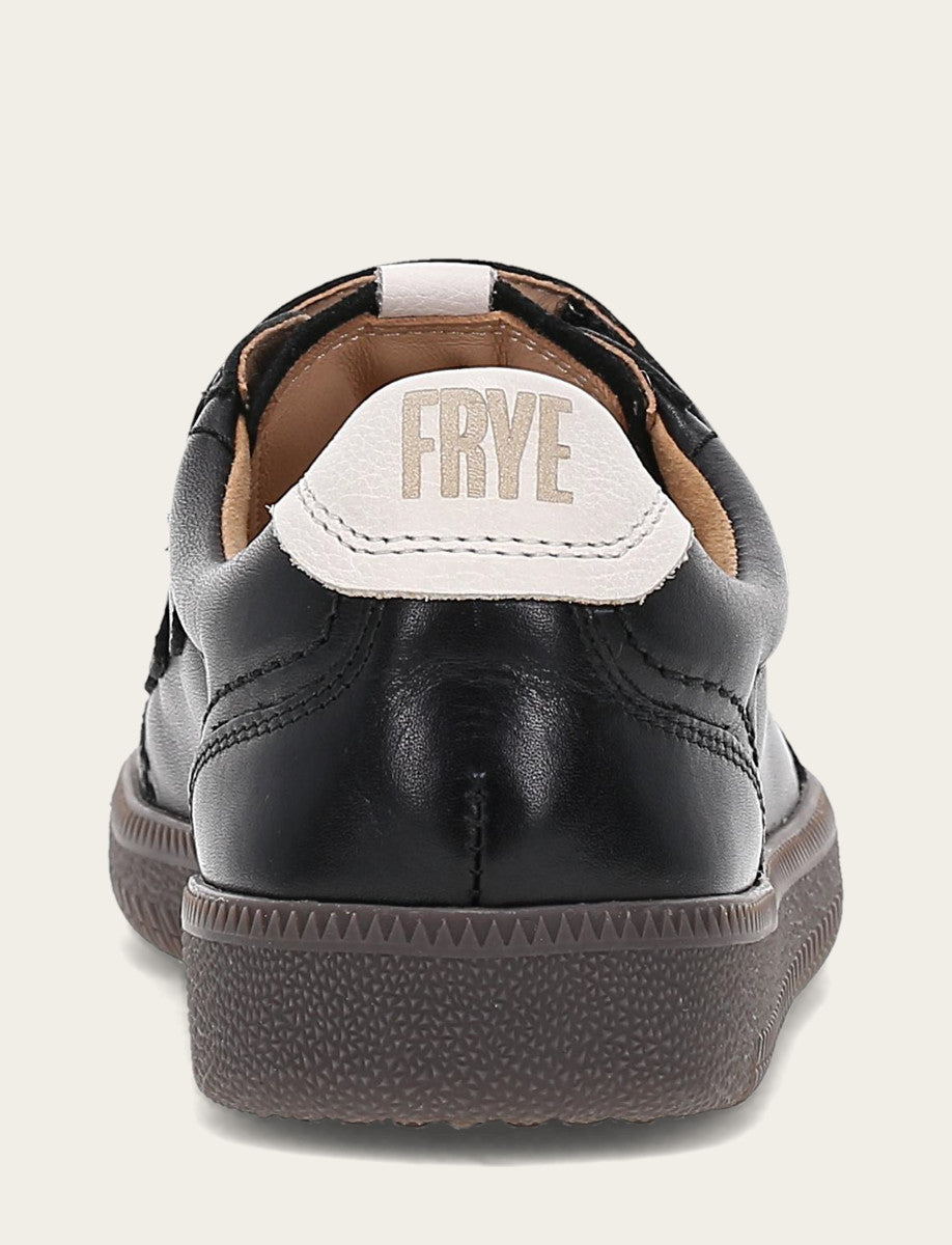 Black Sneakers Frye Women's Black Milly 3 Strap Sneakers