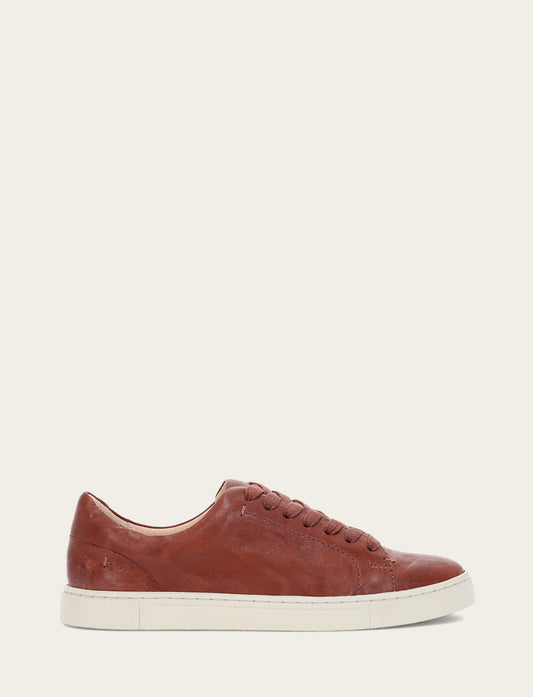 Cognac Sneakers Frye Women's Cognac Ivy Low Lace Sneakers