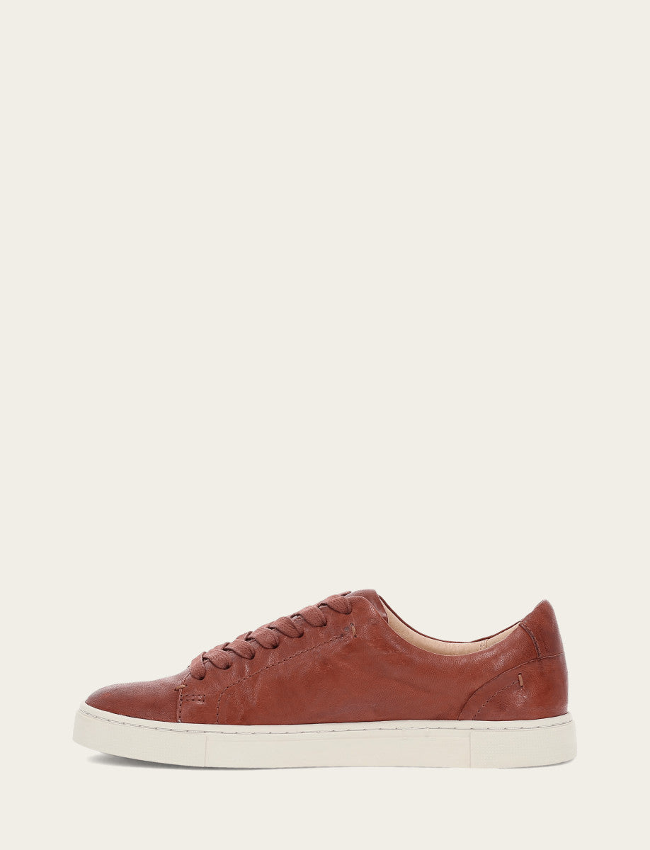 Cognac Sneakers Frye Women's Cognac Ivy Low Lace Sneakers