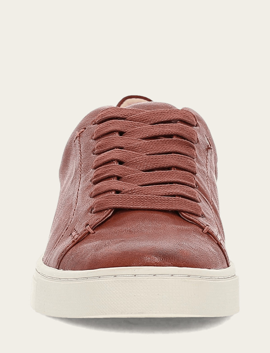Cognac Sneakers Frye Women's Cognac Ivy Low Lace Sneakers