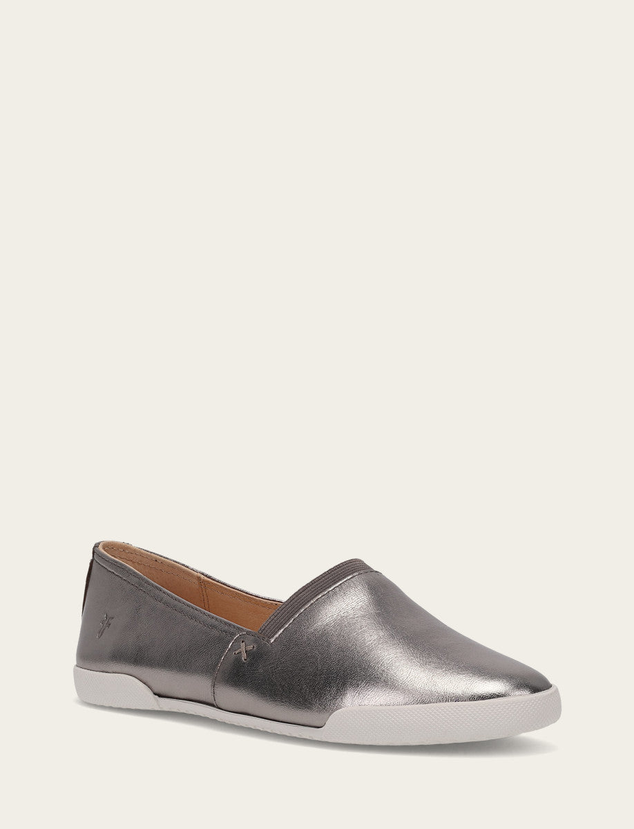 Dark Pewter Sneakers Frye Women's Dark Pewter Melanie Slip On Sneakers
