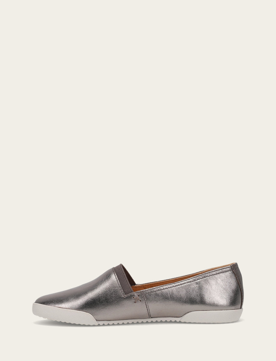 Dark Pewter Sneakers Frye Women's Dark Pewter Melanie Slip On Sneakers