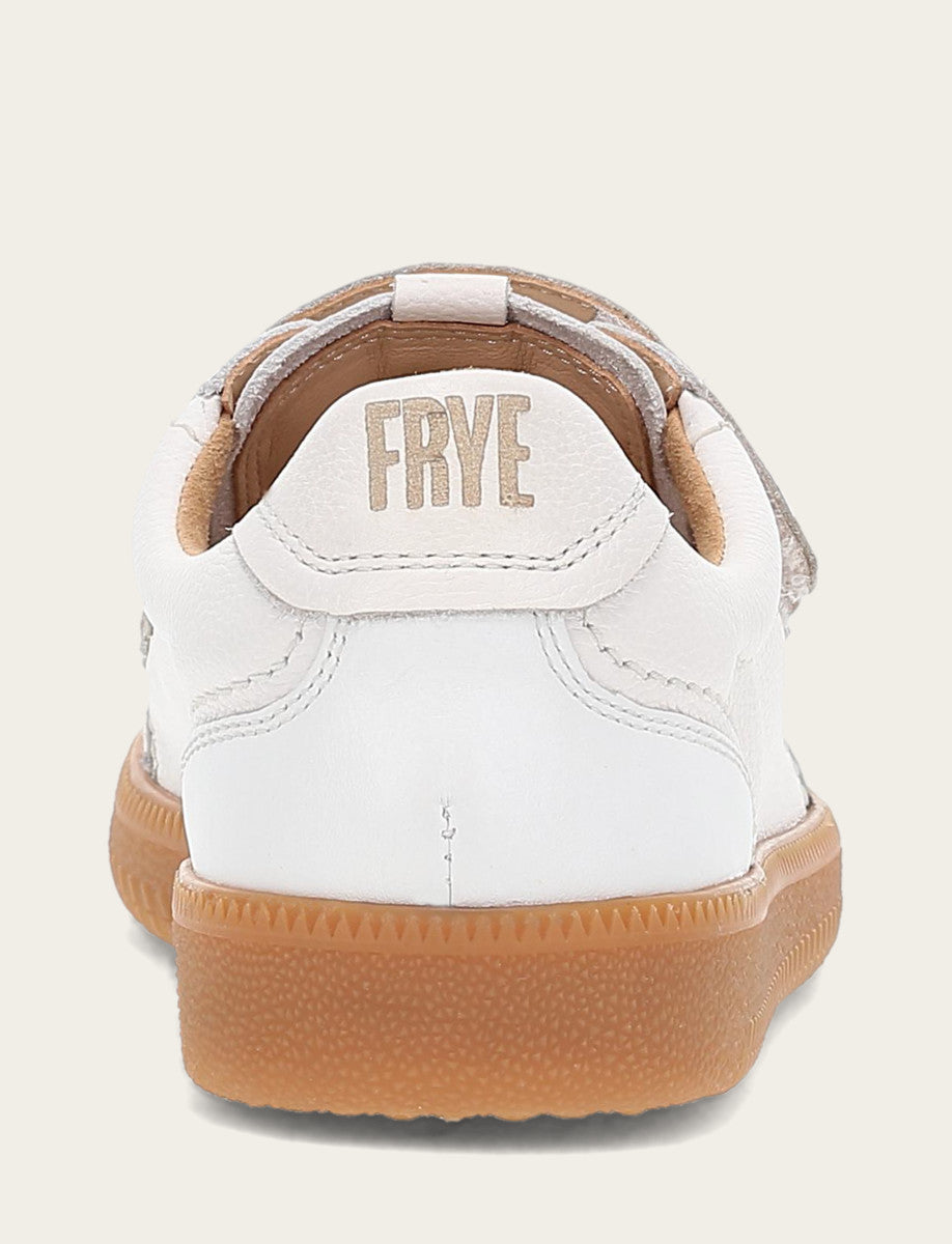 White Sneakers Frye Women's White Milly 3 Strap Sneakers