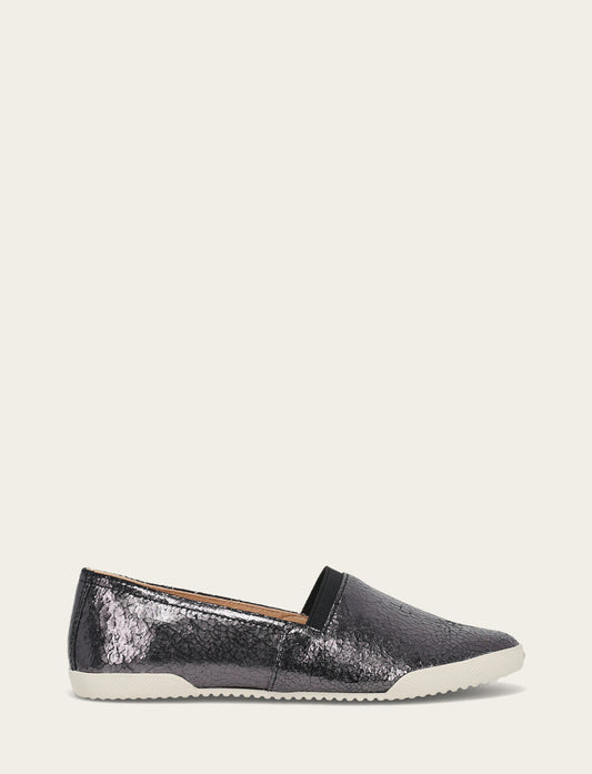 Pewter Mirror Sneakers Frye Women's Pewter Mirror Melanie Slip On Sneakers