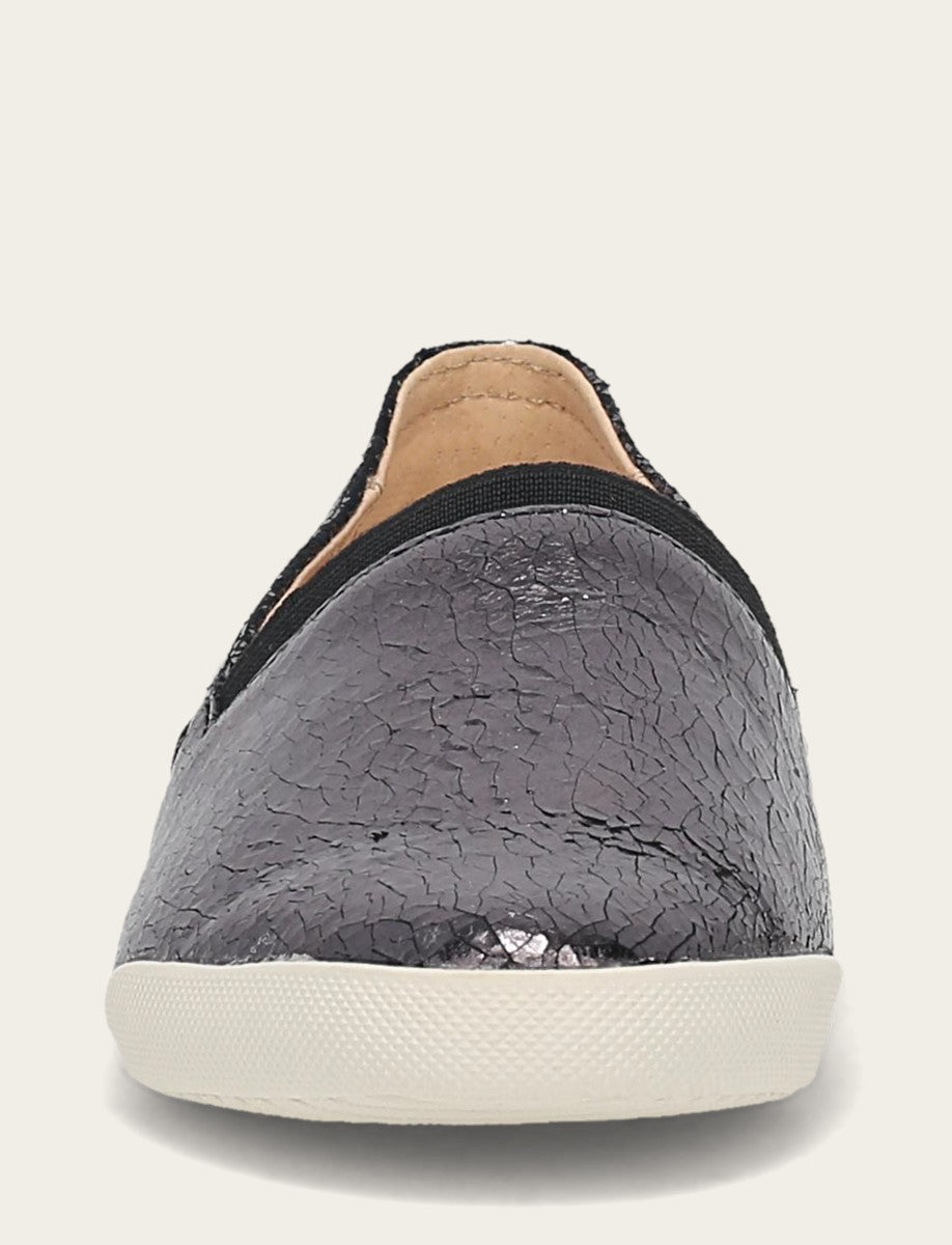 Pewter Mirror Sneakers Frye Women's Pewter Mirror Melanie Slip On Sneakers