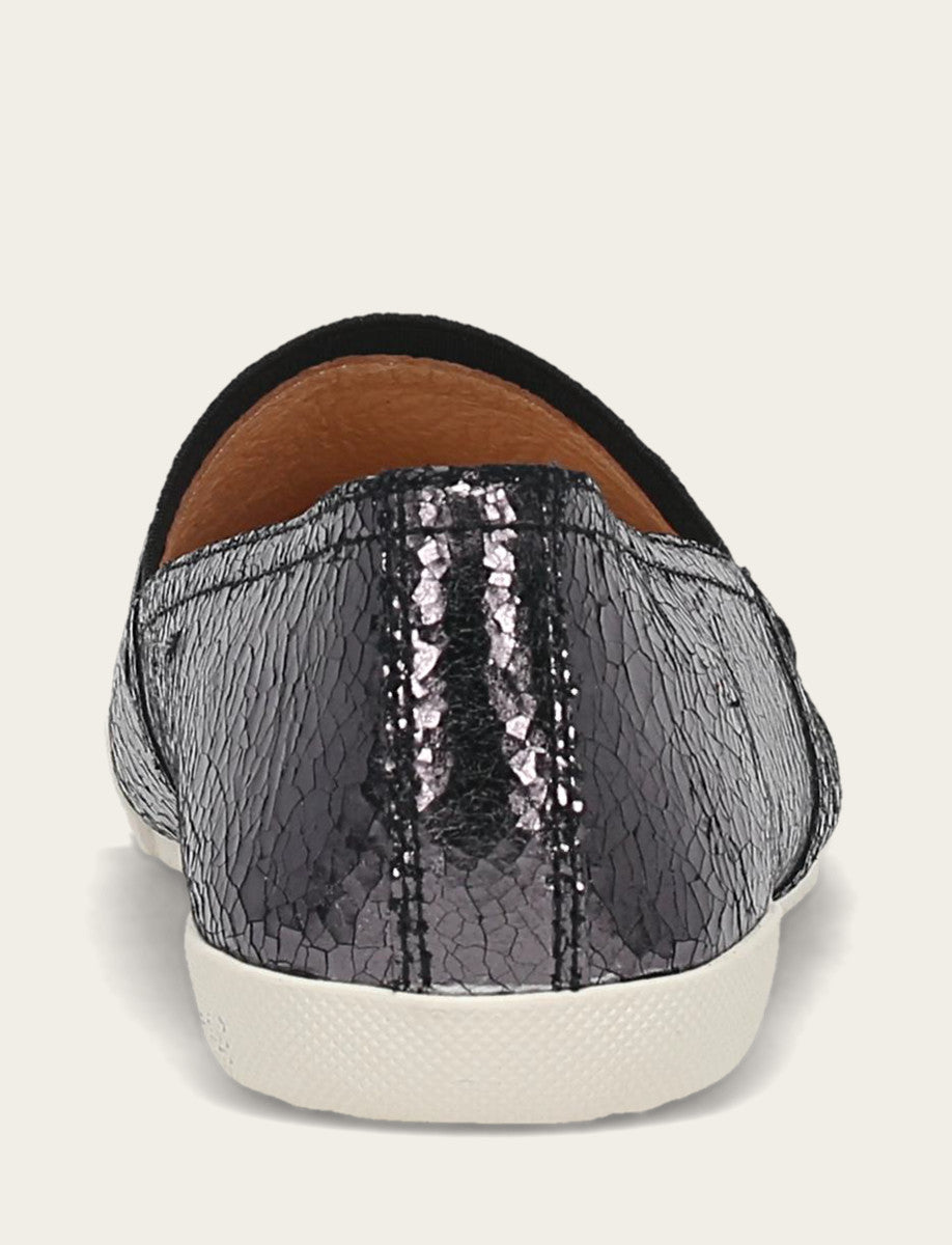 Pewter Mirror Sneakers Frye Women's Pewter Mirror Melanie Slip On Sneakers