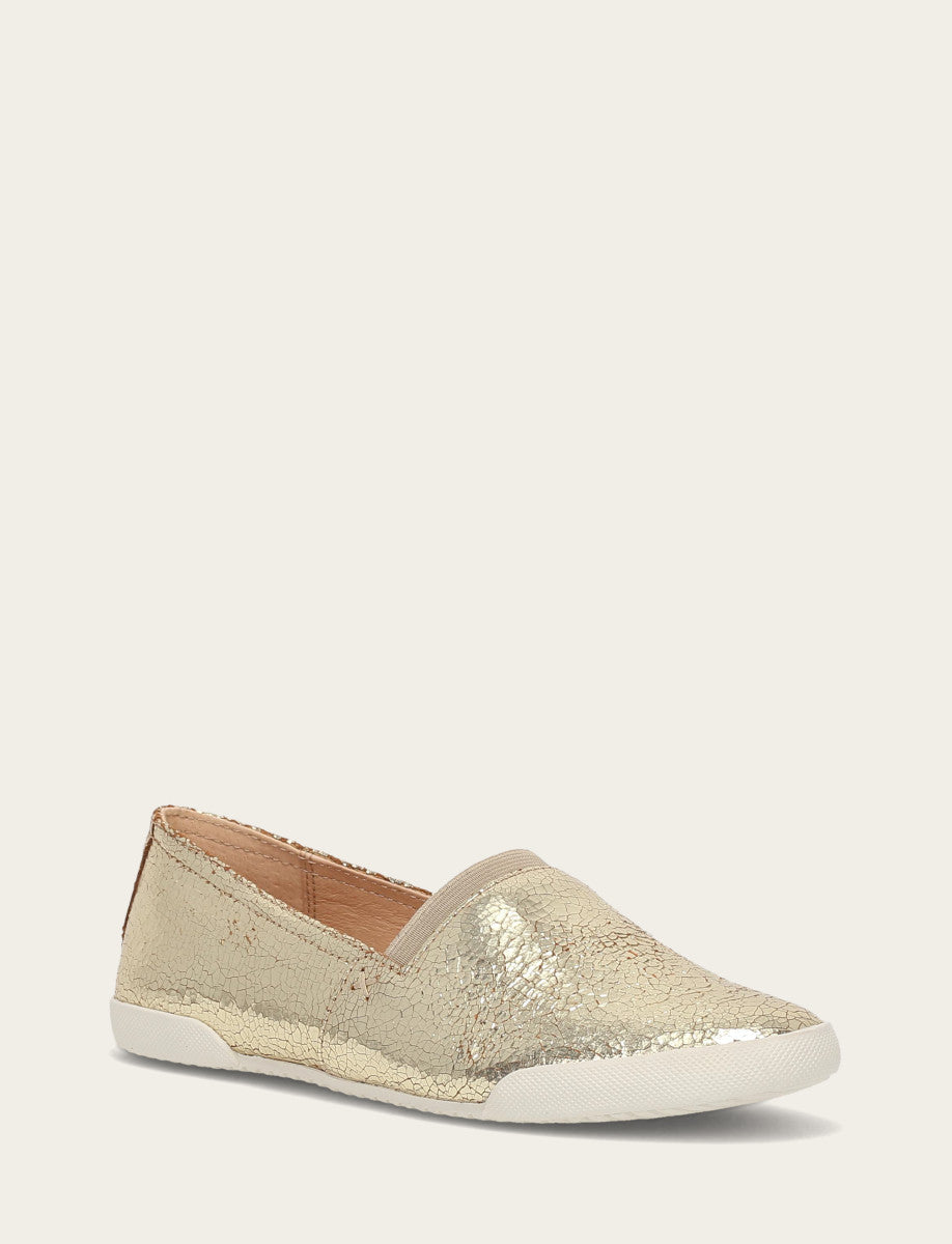 Gold Mirror Sneakers Frye Women's Gold Mirror Melanie Slip On Sneakers