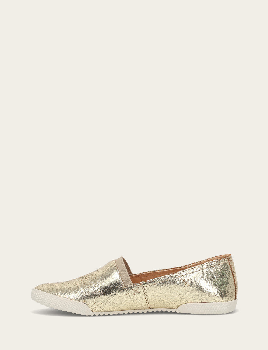 Gold Mirror Sneakers Frye Women's Gold Mirror Melanie Slip On Sneakers