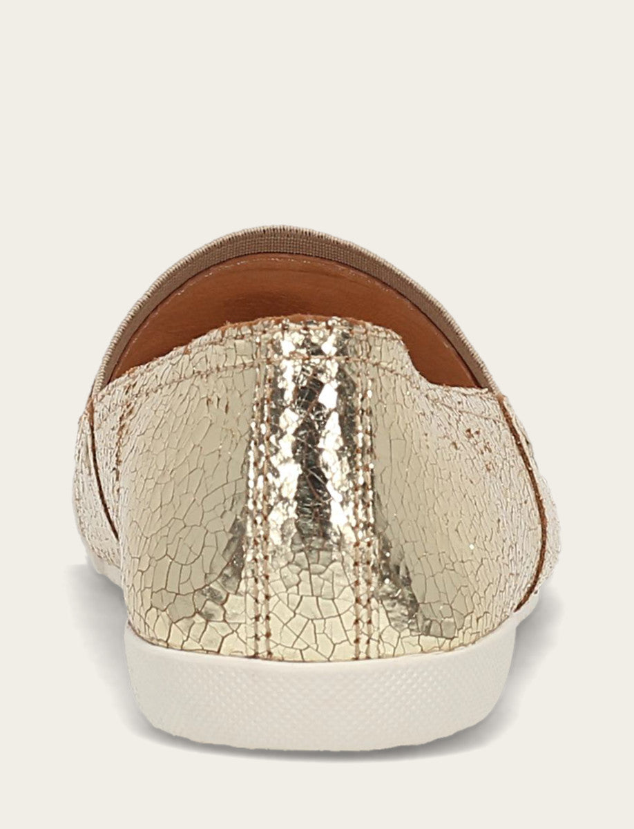 Gold Mirror Sneakers Frye Women's Gold Mirror Melanie Slip On Sneakers