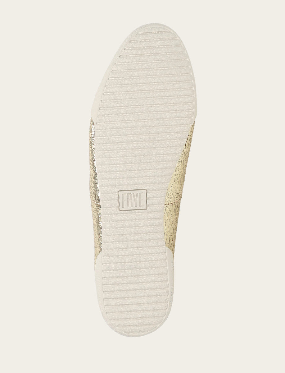 Gold Mirror Sneakers Frye Women's Gold Mirror Melanie Slip On Sneakers