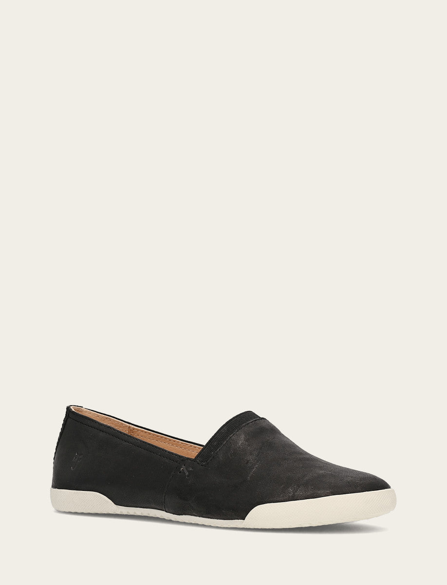 Black Sneakers Frye Women's Black Melanie Slip On Sneakers