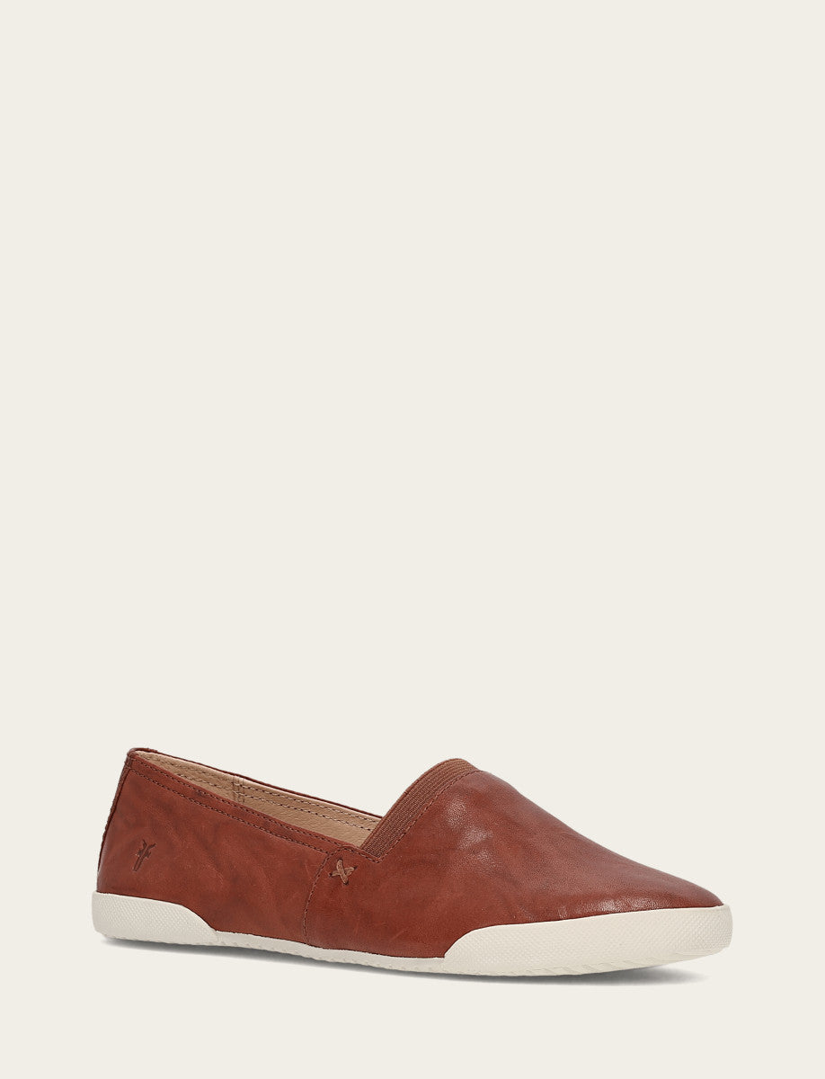 Cognac Sneakers Frye Women's Cognac Melanie Slip On Sneakers