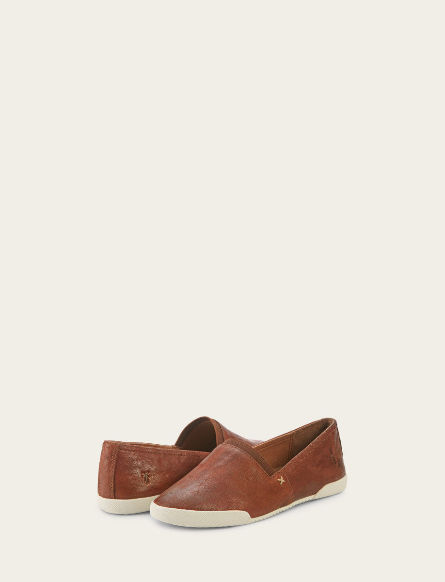 Cognac Sneakers Frye Women's Cognac Melanie Slip On Sneakers