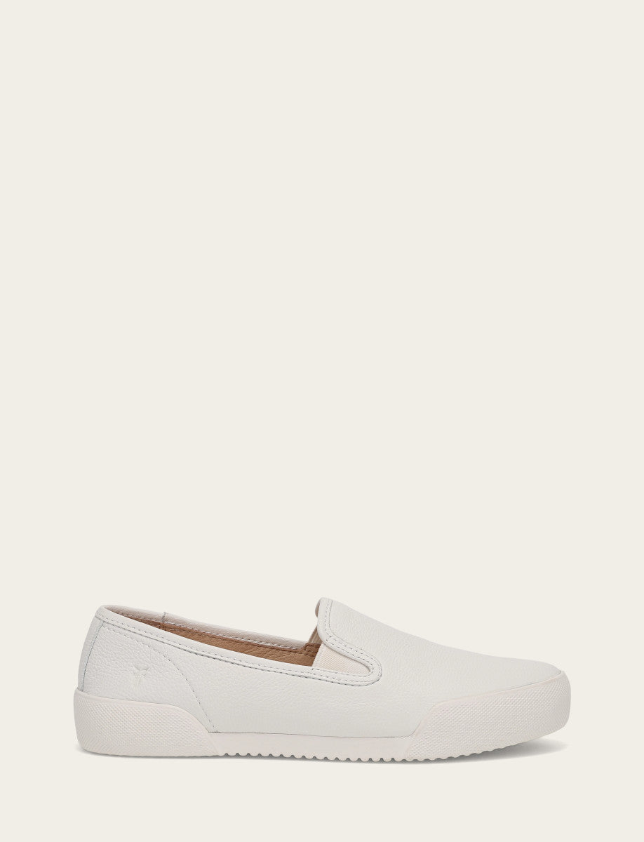 White Sneakers Frye Women's White Mia Slip On Sneakers