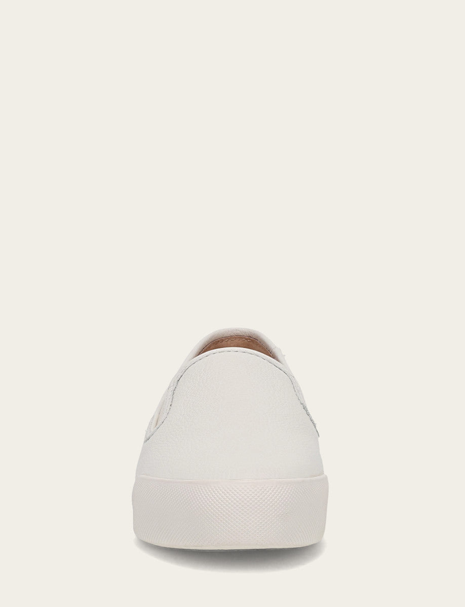 White Sneakers Frye Women's White Mia Slip On Sneakers