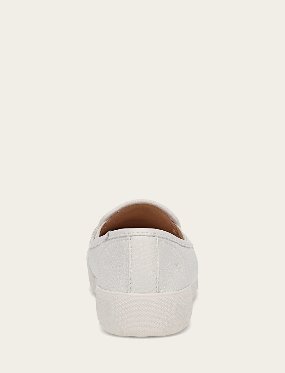 White Sneakers Frye Women's White Mia Slip On Sneakers