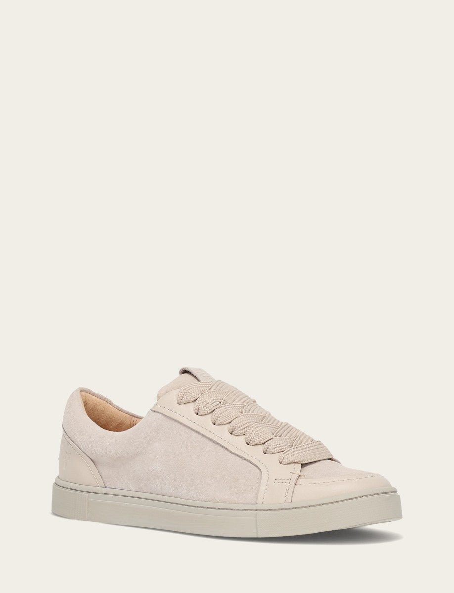 Ivory Sneakers Frye Women's Ivory Ivy Court Low Lace Sneakers
