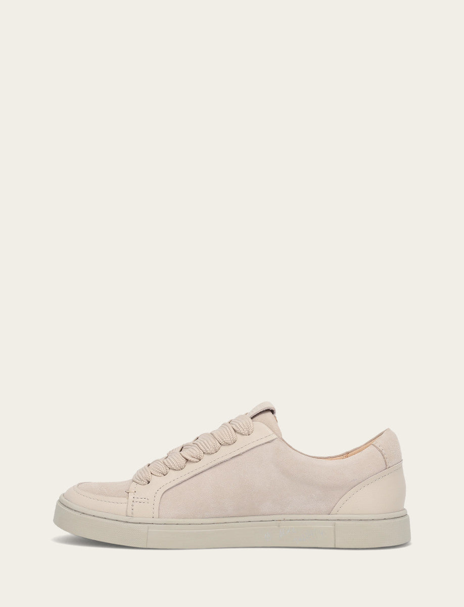 Ivory Sneakers Frye Women's Ivory Ivy Court Low Lace Sneakers