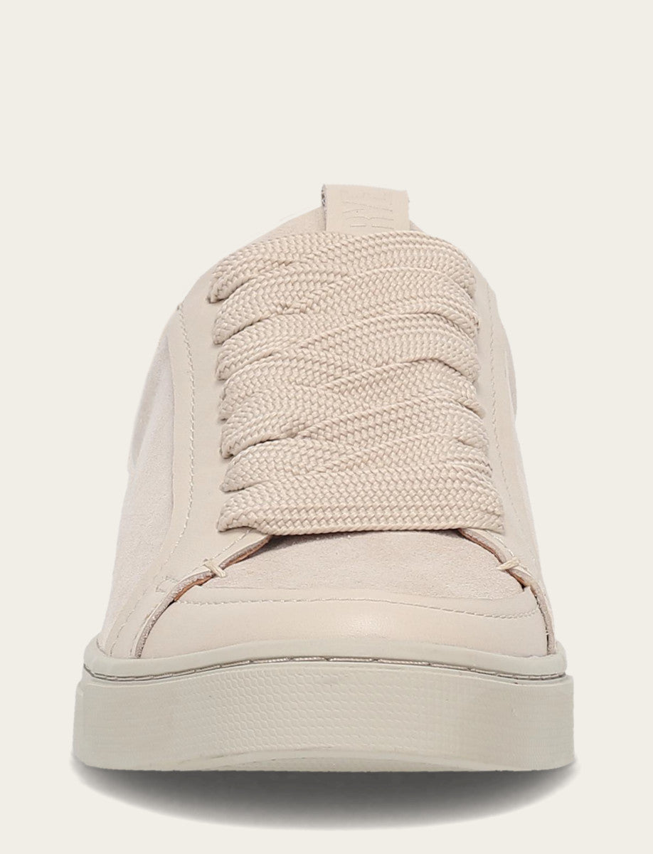 Ivory Sneakers Frye Women's Ivory Ivy Court Low Lace Sneakers
