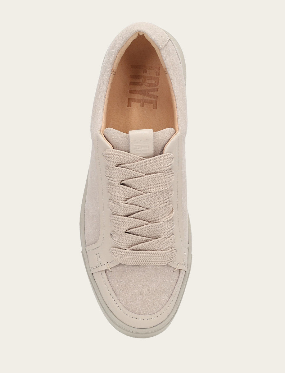 Ivory Sneakers Frye Women's Ivory Ivy Court Low Lace Sneakers
