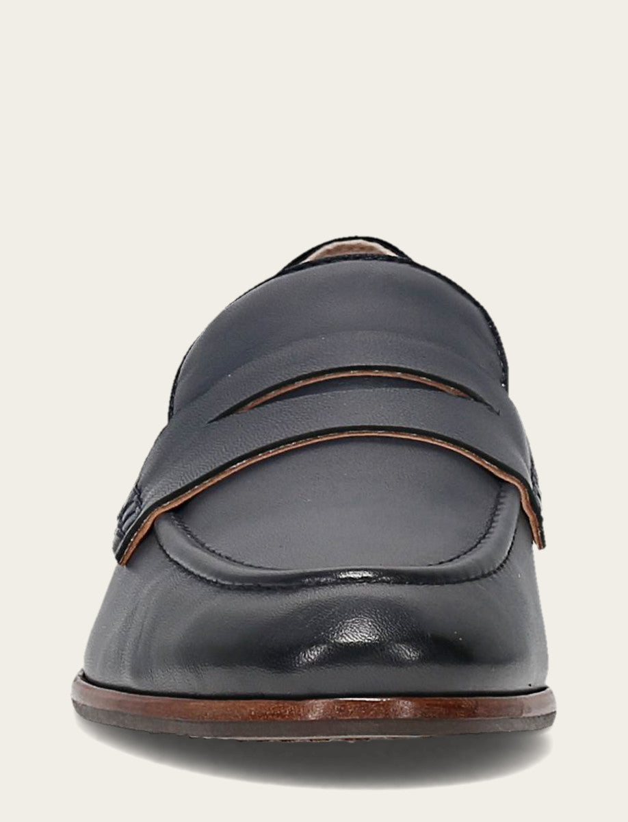 Navy Flats & Mules Frye Faith Loafer