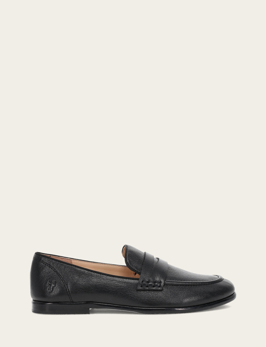 Black Flats & Mules Frye Women's Black Faith Loafer Loafers