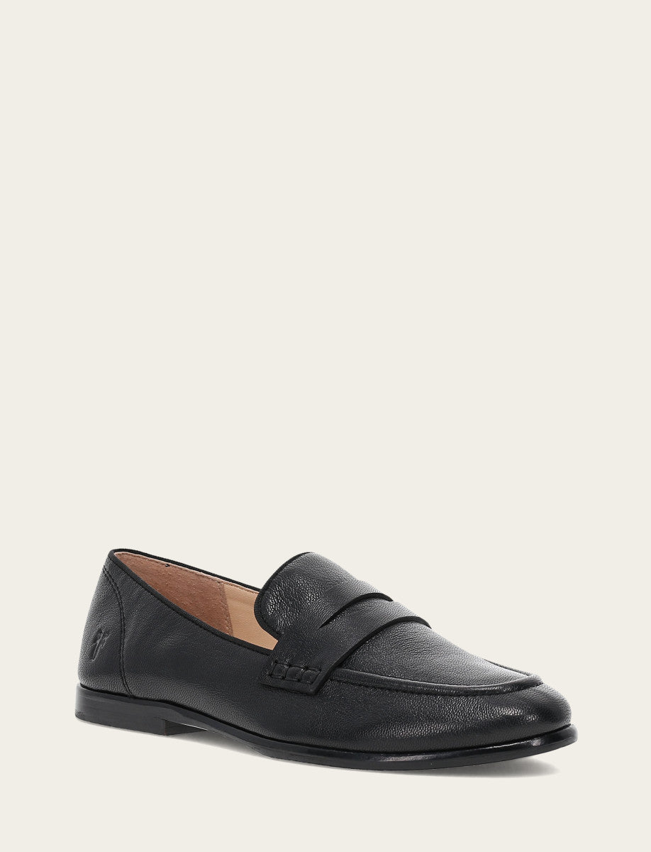Black Flats & Mules Frye Women's Black Faith Loafer Loafers