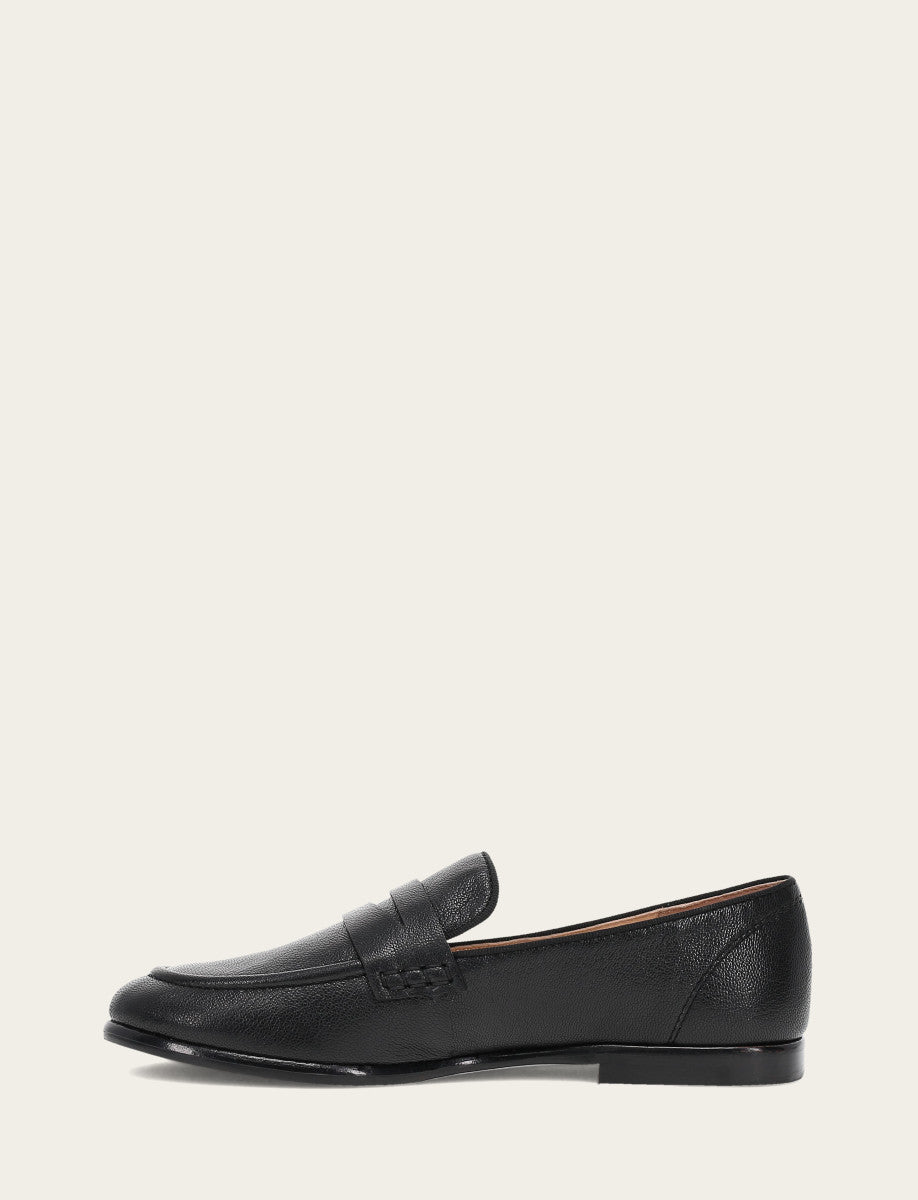 Black Flats & Mules Frye Women's Black Faith Loafer Loafers