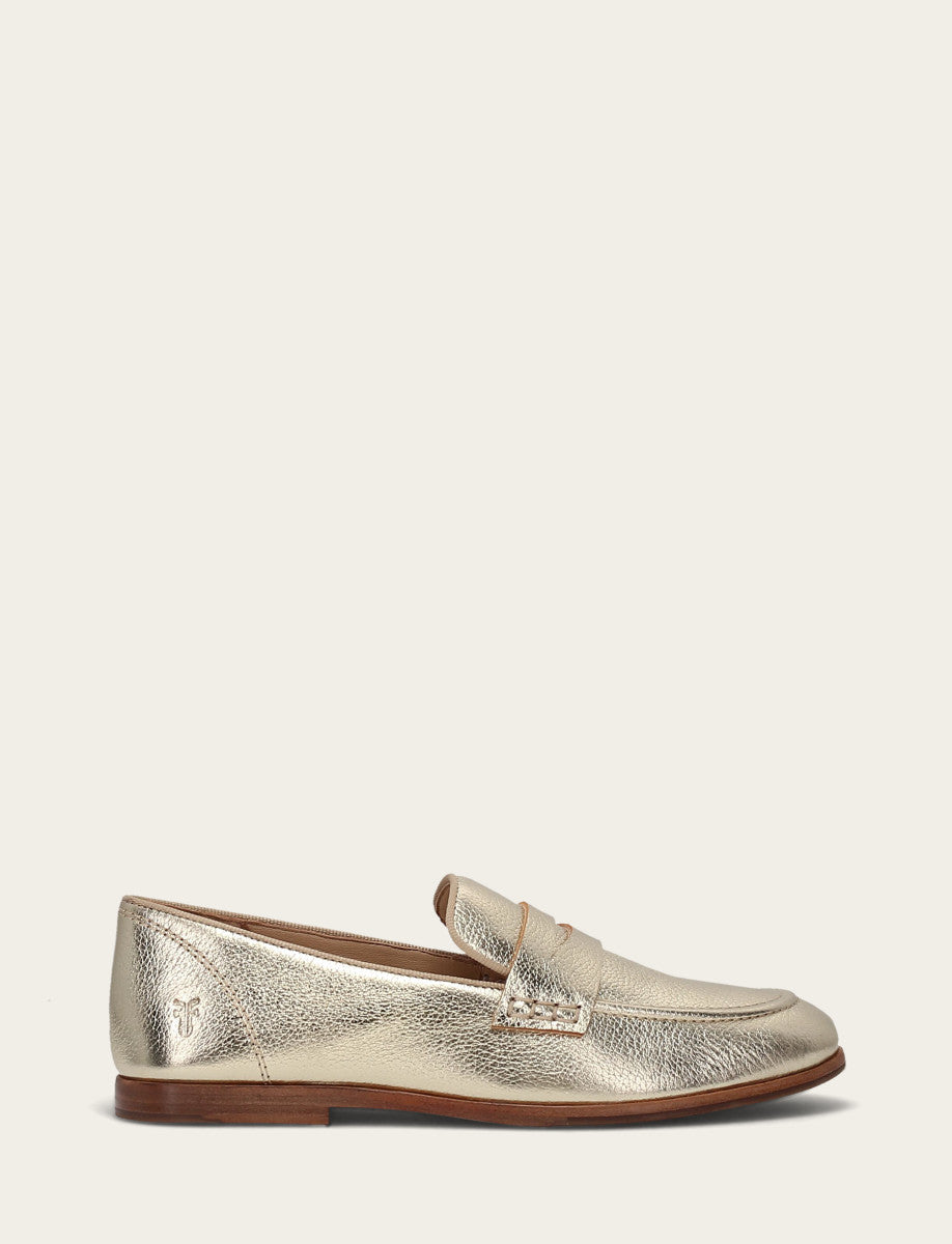 Light Gold Flats & Mules Frye Faith Loafer