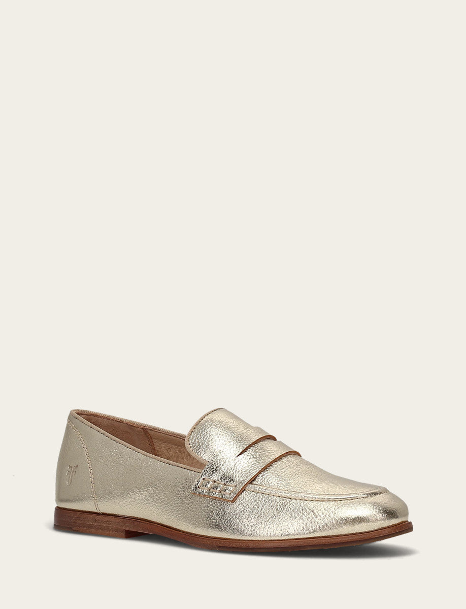 Light Gold Flats & Mules Frye Faith Loafer